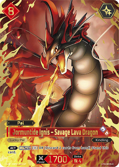 Jormuntide Ignis – Savage Lava Dragon SSP