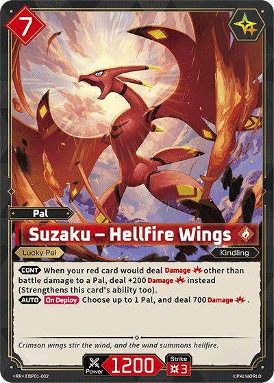 Suzaku – Hellfire Wings RR