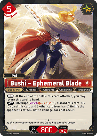 Bushi – Ephemeral Blade SR
