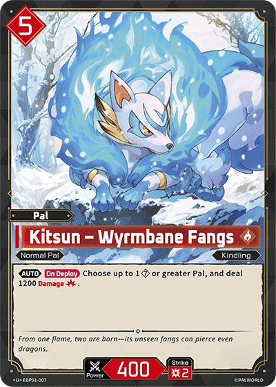 Kitsun – Wyrmbane Fangs U