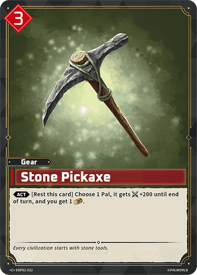 Stone Pickaxe C