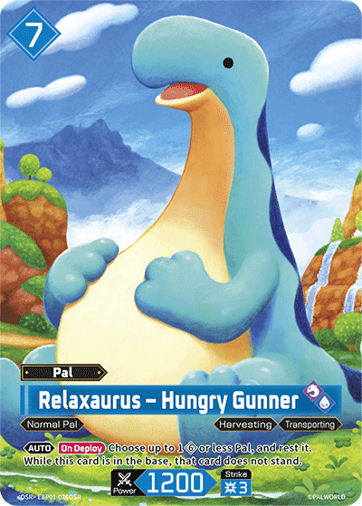 Relaxaurus – Hungry Gunner OSR