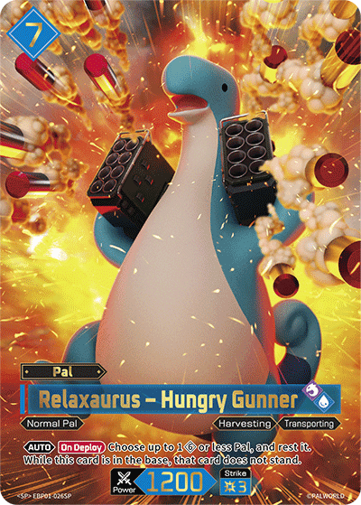 Relaxaurus – Hungry Gunner SP