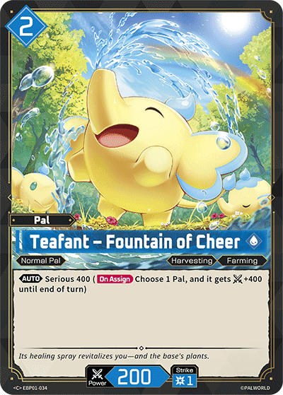 Teafant – Fountain of Cheer C