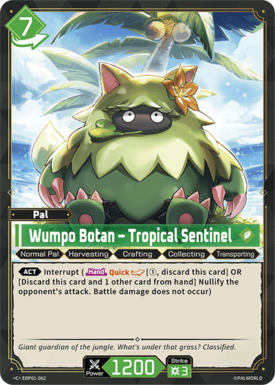Wumpo Botan – Tropical Sentinel C