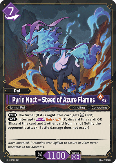 Pyrin Noct – Steed of Azure Flames R