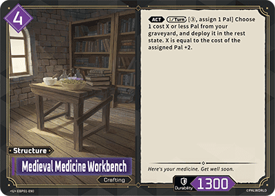 Medieval Medicine Workbench U