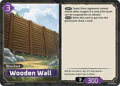 Wooden Wall C
