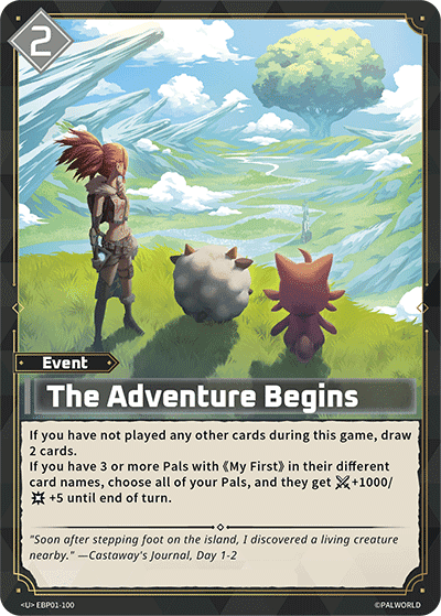 The Adventure Begins U