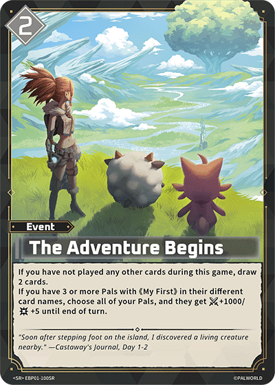 The Adventure Begins SR