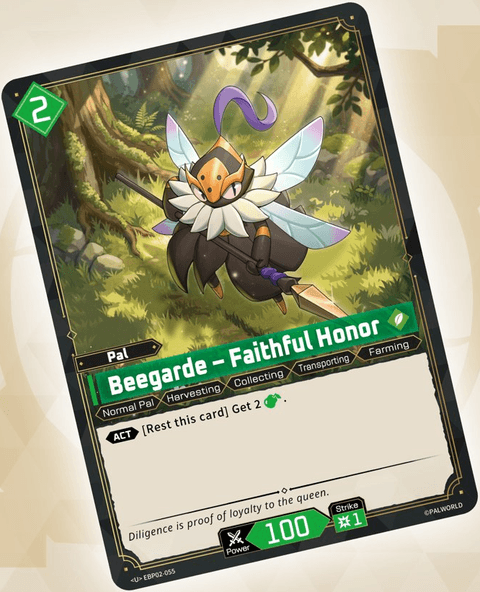 Beegarde – Faithful Honor U