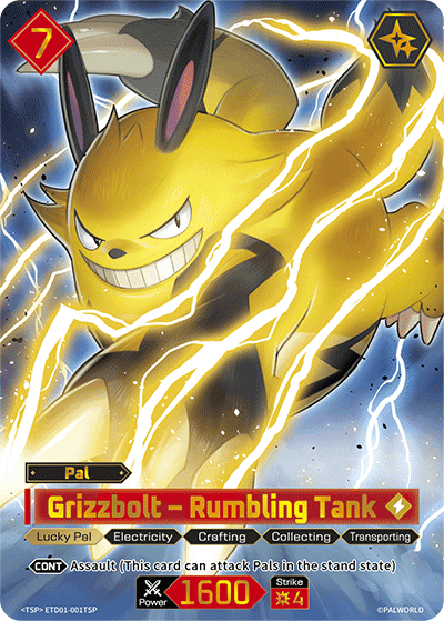 Grizzbolt – Rumbling Tank TSP