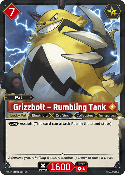 Grizzbolt – Rumbling Tank TSR