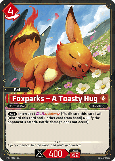 Foxparks – A Toasty Hug TD