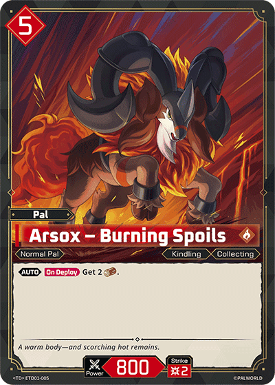 Arsox – Burning Spoils TD