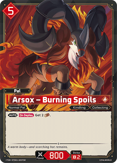 Arsox – Burning Spoils TSR