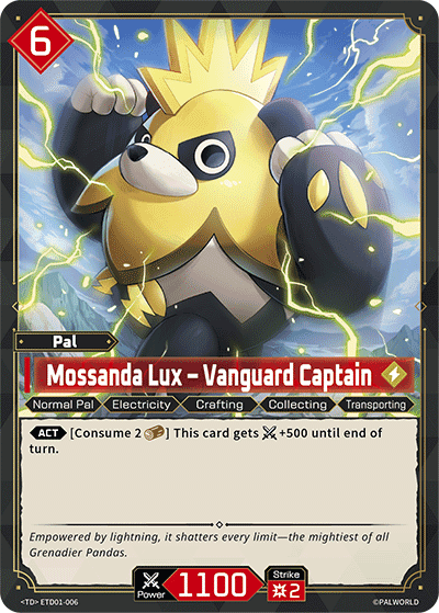 Mossanda Lux – Vanguard Captain TD