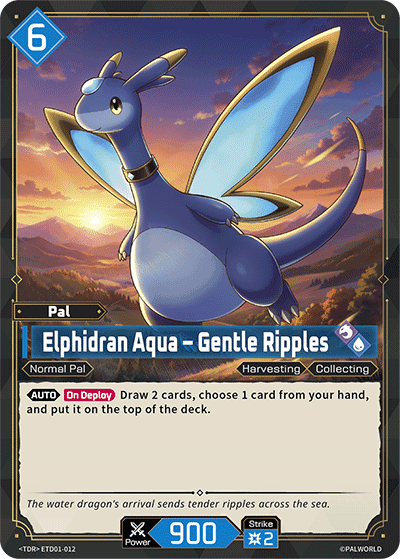 Elphidran Aqua – Gentle Ripples TD