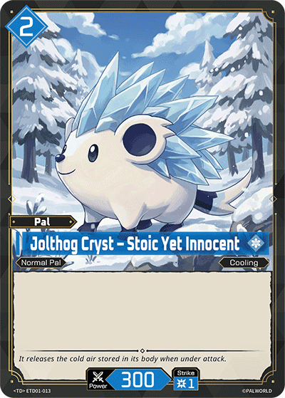 Jolthog Cryst – Stoic Yet Innocent TD