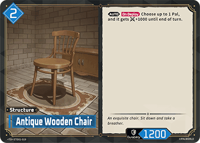 Antique Wooden Chair TD