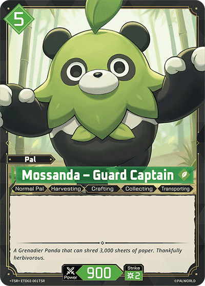 Mossanda – Guard Captain TSR