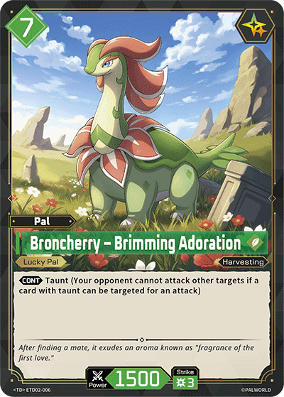 Broncherry – Brimming Adoration TD