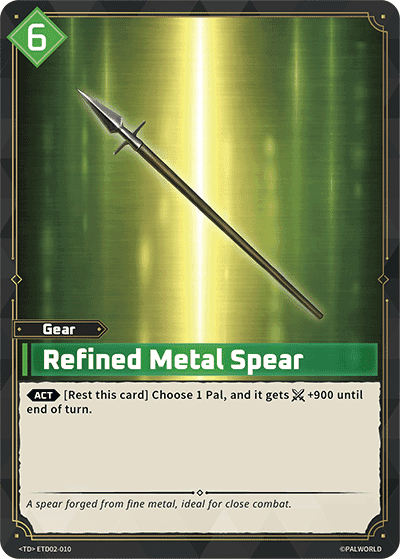 Refined Metal Spear TD