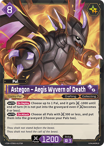 Astegon – Aegis Wyvern of Death TSR