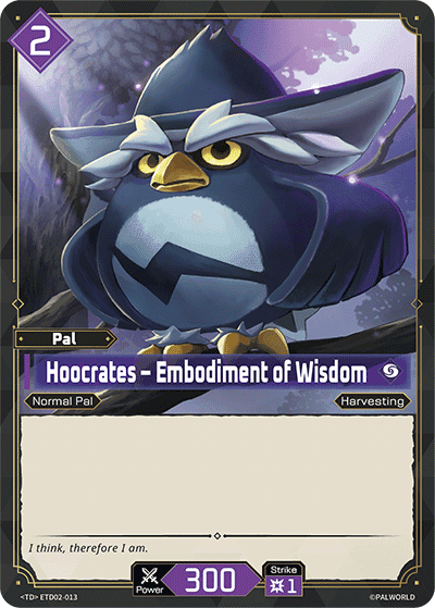 Hoocrates – Embodiment of Wisdom TD