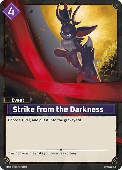 Strike from the Darkness TSR