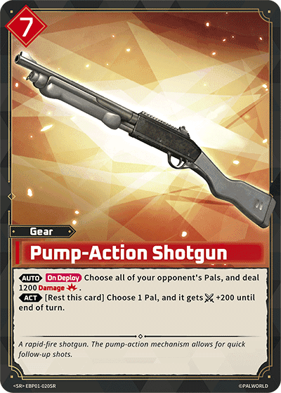 Pump-Action Shotgun SR