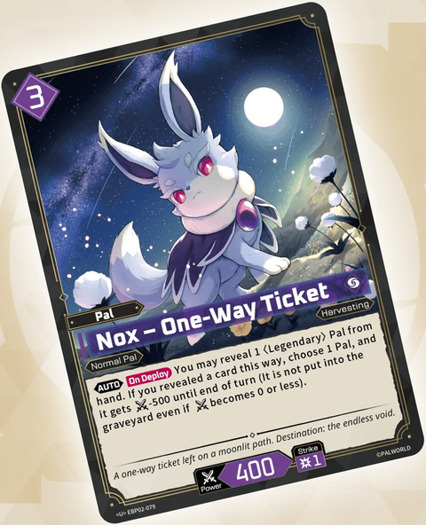 Nox – One-Way Ticket U