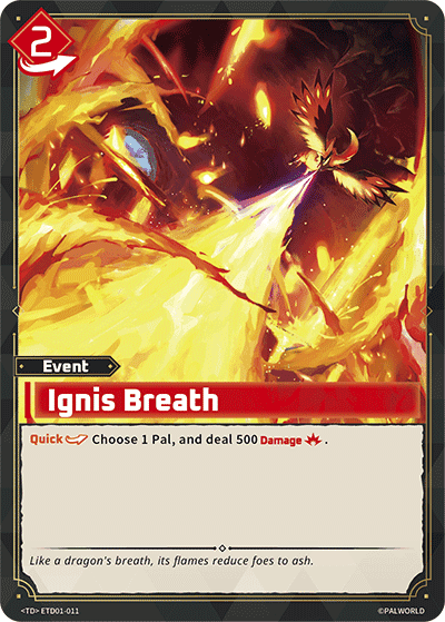 Ignis Breath TD