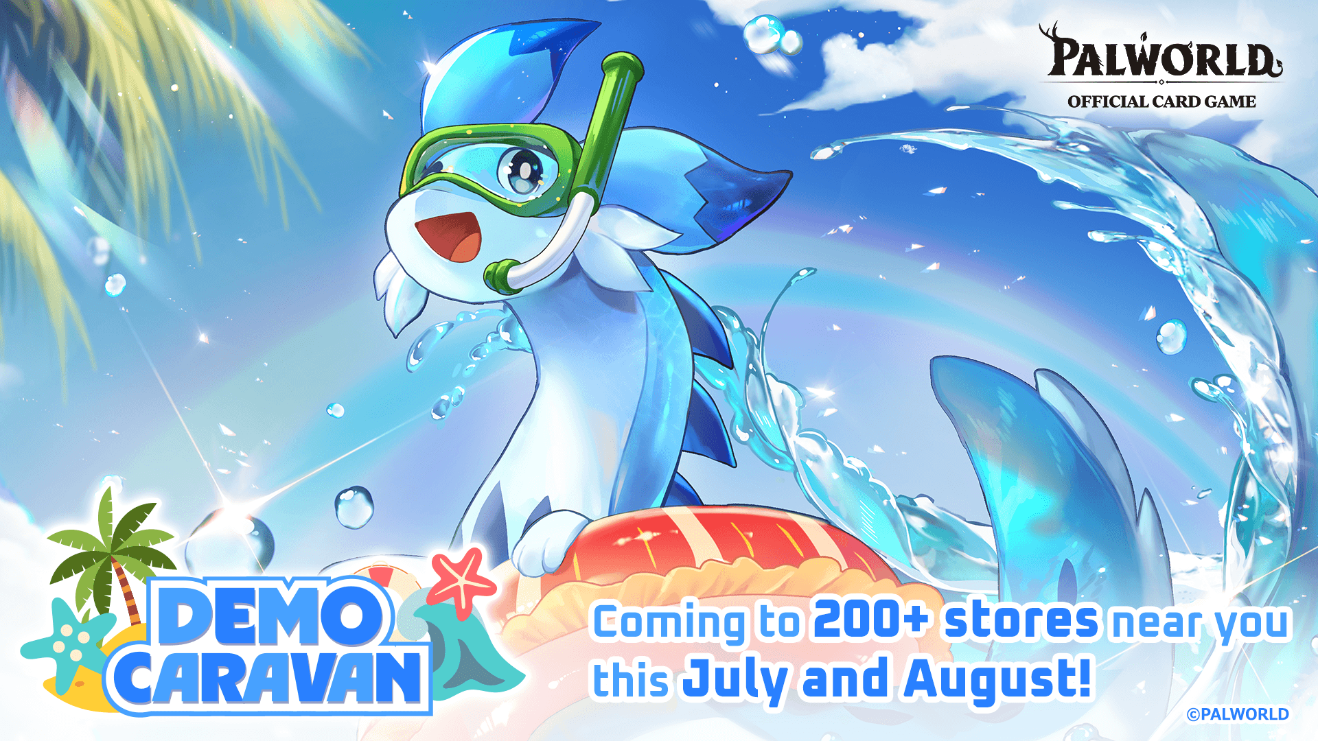 Palworld OFFICIAL CARD GAME Demo Caravan banner