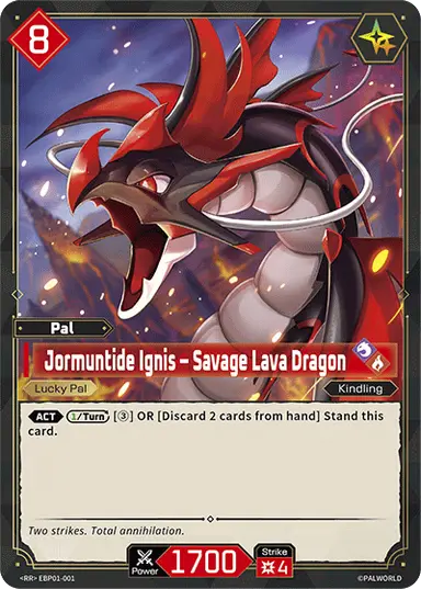 Jormuntide Ignis – Savage Lava Dragon RR $2.98