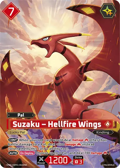 Suzaku – Hellfire Wings OSR $9.64