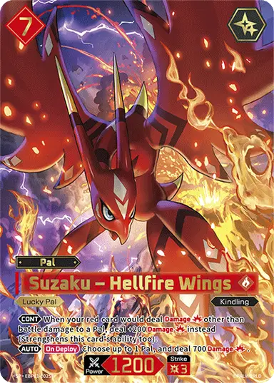Suzaku – Hellfire Wings SP $97.75