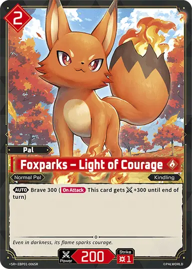 Foxparks – Light of Courage SR $4.18