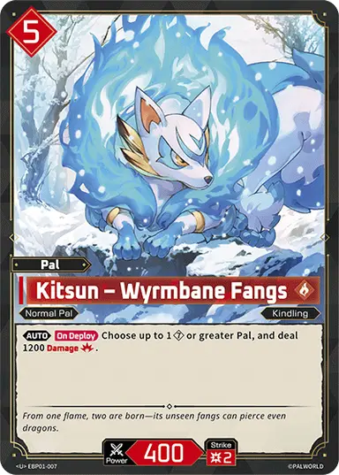 Kitsun – Wyrmbane Fangs U $0.13