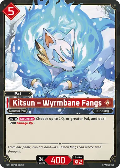 Kitsun – Wyrmbane Fangs SR $2.38