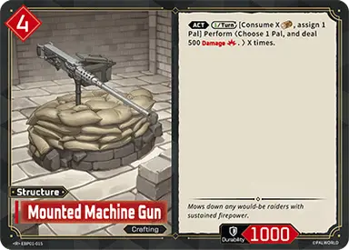 Mounted Machine Gun R $0.65