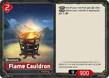 Flame Cauldron U $0.10