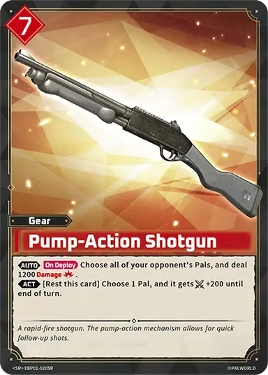 Pump-Action Shotgun SR $6.37