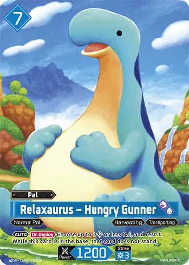 Relaxaurus – Hungry Gunner OSR $18.92