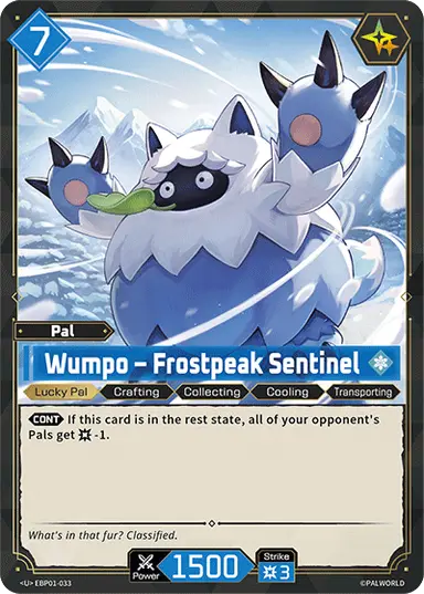 Wumpo – Frostpeak Sentinel U $0.22