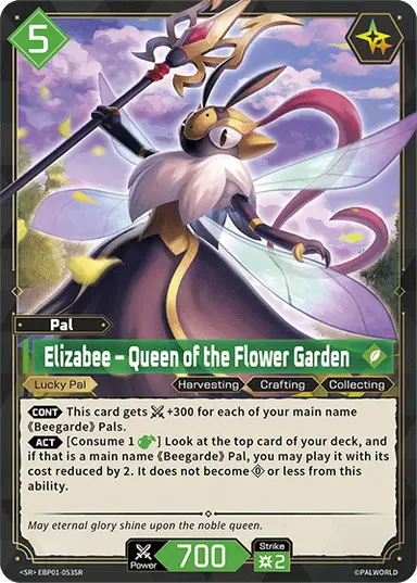 Elizabee – Queen of the Flower Garden SR $2.03
