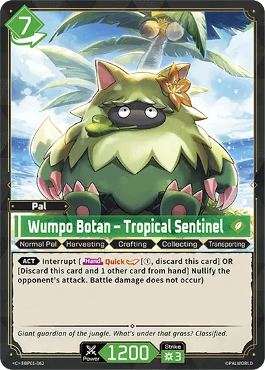 Wumpo Botan – Tropical Sentinel C $0.25