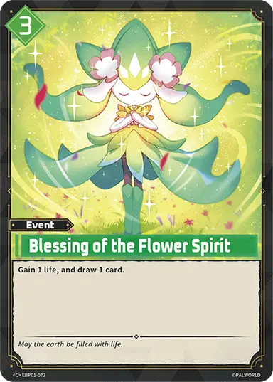 Blessing of the Flower Spirit C $0.20
