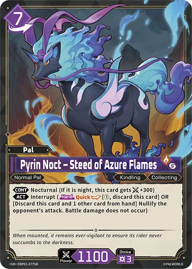 Pyrin Noct – Steed of Azure Flames SR $3.11