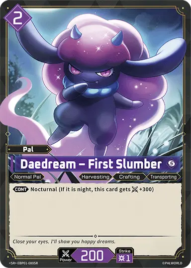 Daedream – First Slumber SR $1.29